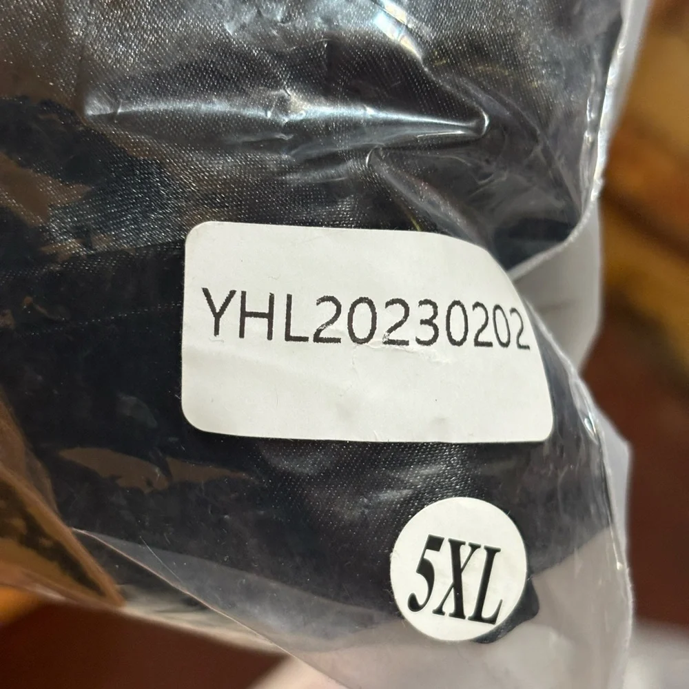 Black Satin Sleepwear Set - Picture 10 of 12